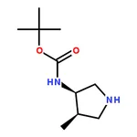 RHAWN (3R,4R)-3-(Boc-amino)-4-methylpyrrolidine