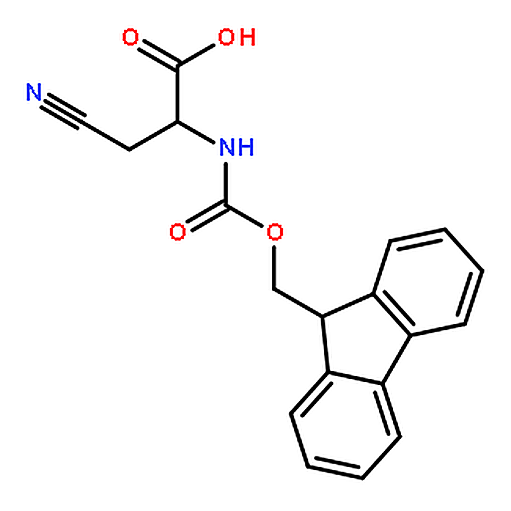 RHAWN (S)-2-((((9H-Fluoren-9-yl)methoxy)carbonyl)amino)-3-cyanopropanoic acid