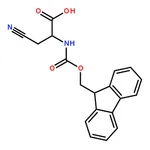 RHAWN (S)-2-((((9H-Fluoren-9-yl)methoxy)carbonyl)amino)-3-cyanopropanoic acid