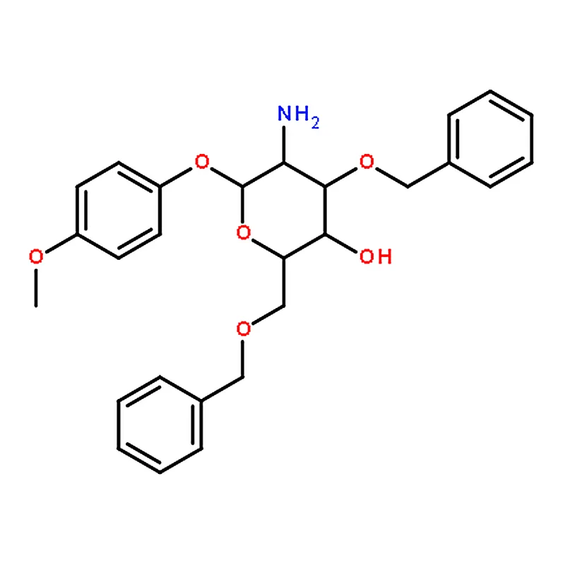 RHAWN 4-Methoxyphenyl 2-Amino-3,6-di-<i>O</i>-benzyl-2-deoxy--<small>D</small>-glucopyranoside