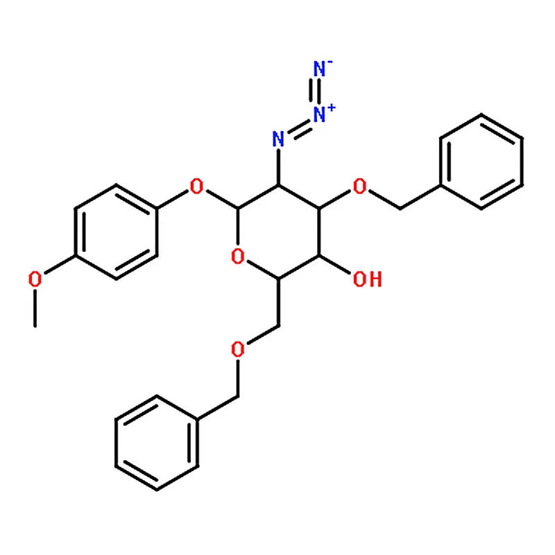 RHAWN 4-Methoxyphenyl 2-Azido-3,6-di-<i>O</i>-benzyl-2-deoxy--<small>D</small>-glucopyranoside