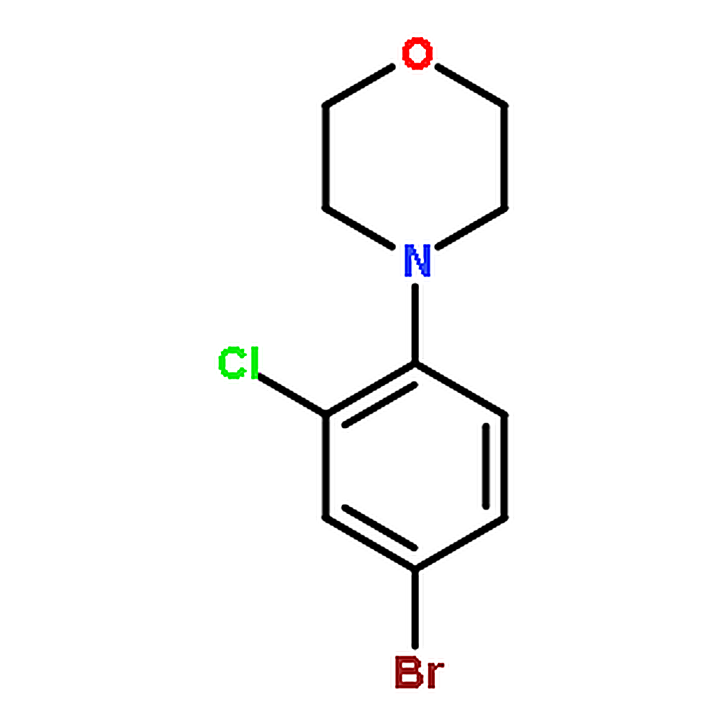 RHAWN 4-(4-Bromo-2-chlorophenyl)morpholine