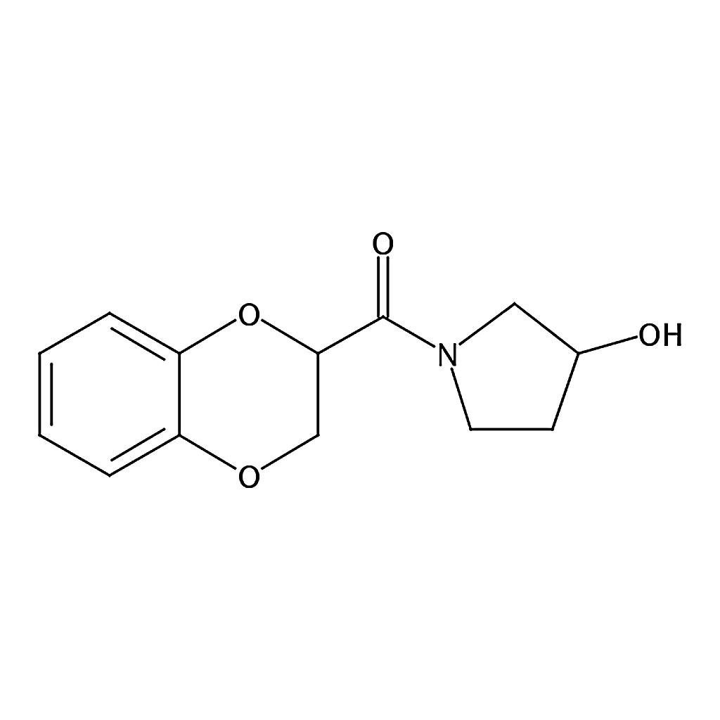 RHAWN (2,3-Dihydrobenzo[b][1,4]dioxin-2-yl)(3-hydroxypyrrolidin-1-yl)methanone