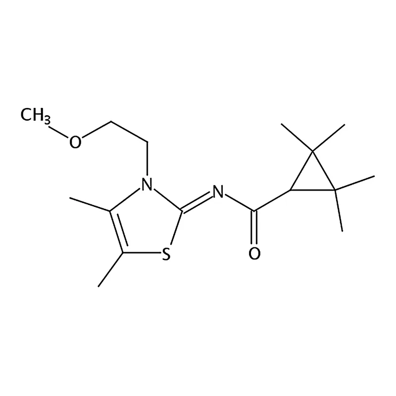 RHAWN N-(3-(2-Methoxyethyl)-4,5-dimethylthiazol-2(3H)-ylidene)-2,2,3,3-tetramethylcyclopropanecarb