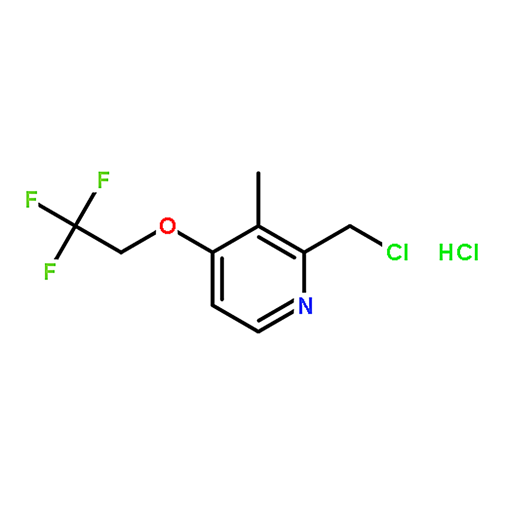 RHAWN 2-(Chloromethyl)-3-methyl-4-(2,2,2-trifluoroethoxy)pyridine Hydrochloride