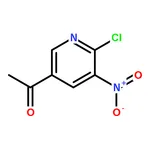 RHAWN 1-(6-Chloro-5-nitropyridin-3-yl)ethanone