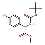 RHAWN Methyl 2-((tert-butoxycarbonyl)amino)-2-(4-chlorophenyl)acetate