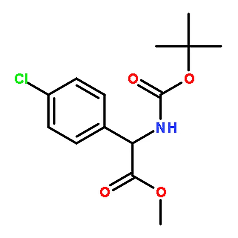 RHAWN Methyl 2-((tert-butoxycarbonyl)amino)-2-(4-chlorophenyl)acetate