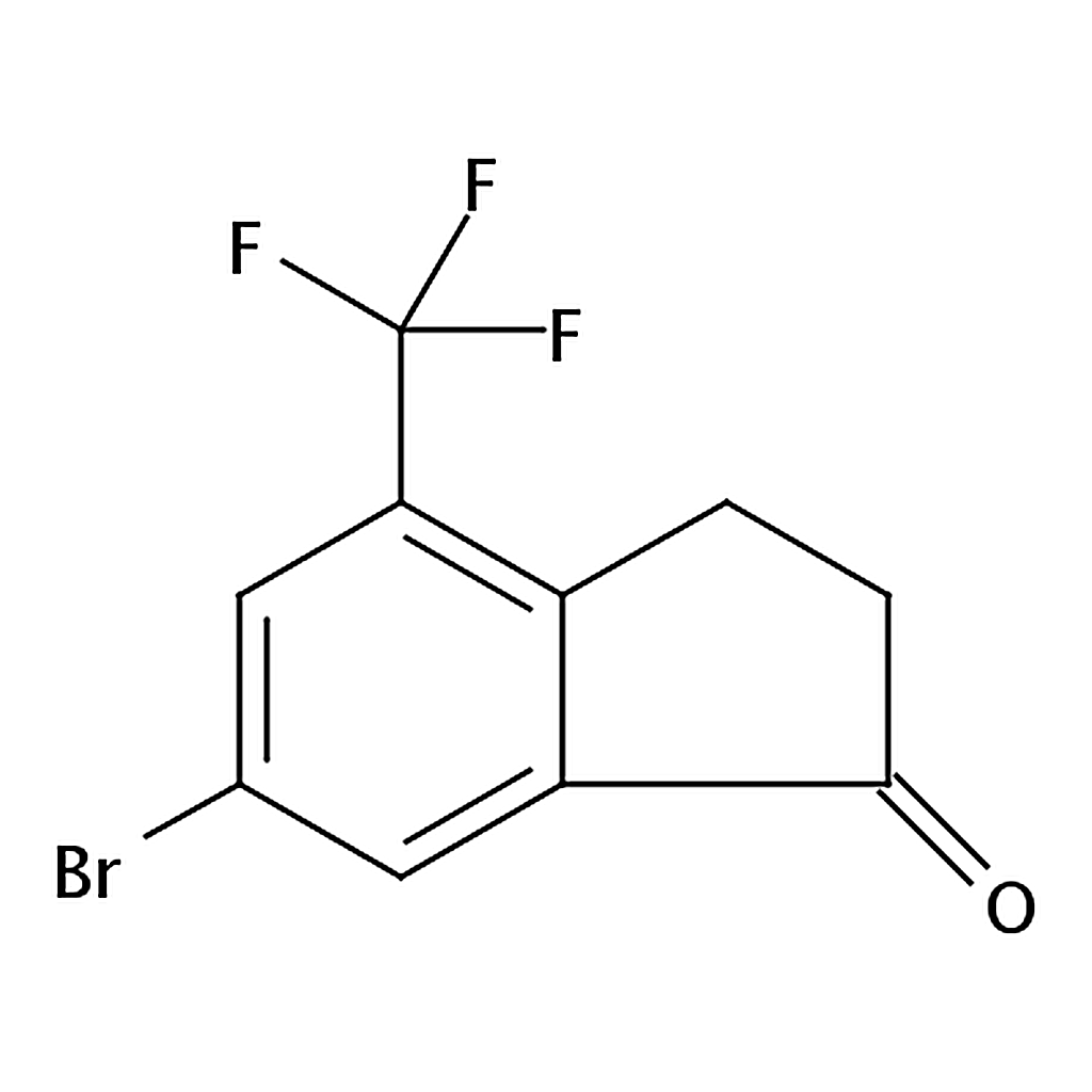 RHAWN 6-Bromo-4-(trifluoromethyl)-2,3-dihydro-1H-inden-1-one