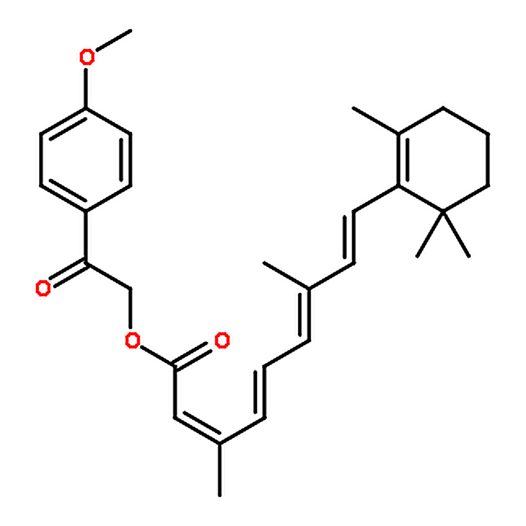 RHAWN Retinoic acid，2-(4-methoxyphenyl)-2-oxoethyl ester， 13-cis-