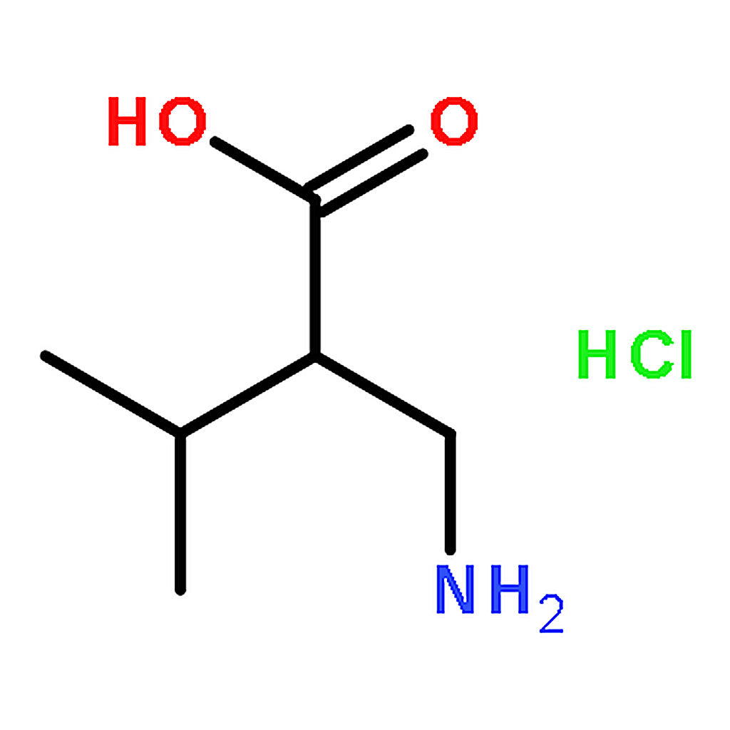 RHAWN (R)-2-(Aminomethyl)-3-methylbutanoic acid hydrochloride