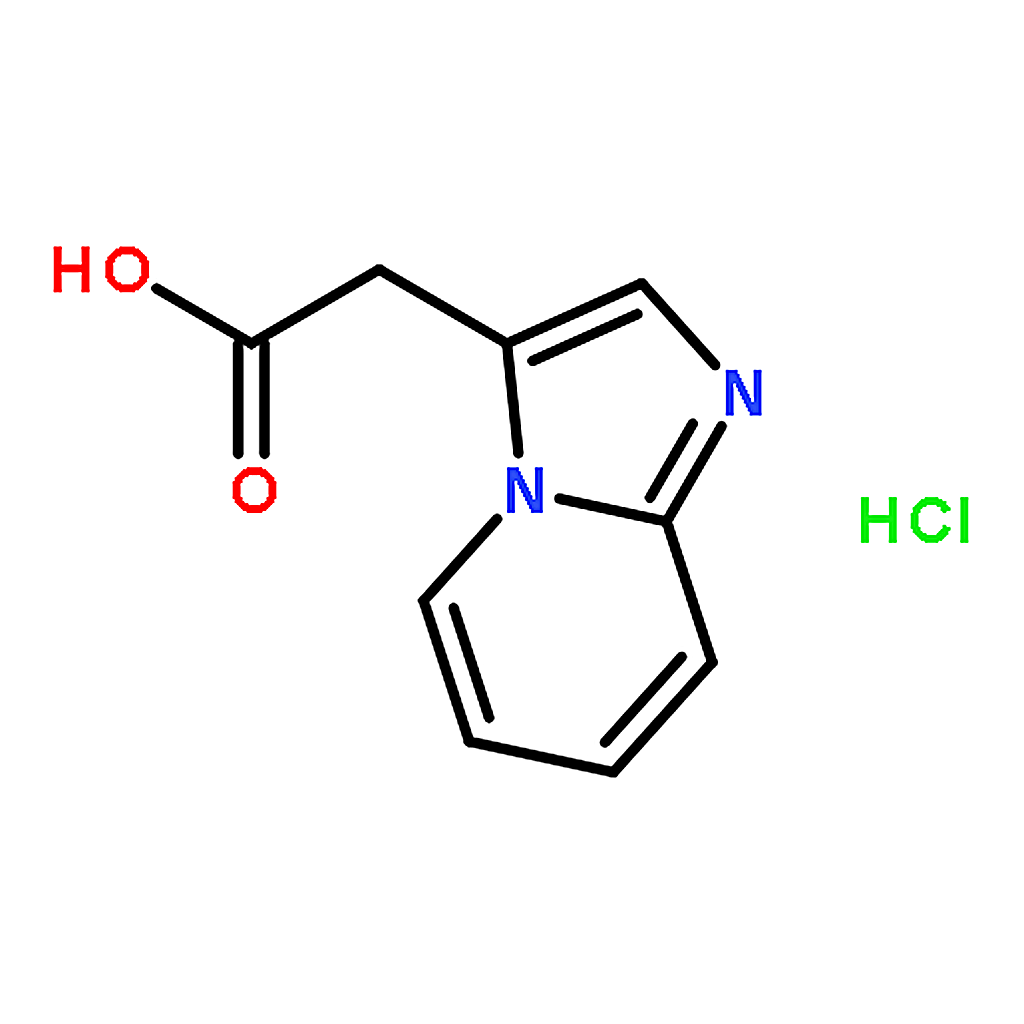RHAWN 2-(Imidazo[1，2-a]pyridin-3-yl)acetic acid hydrochloride