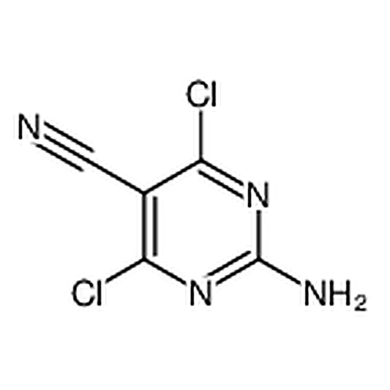 RHAWN 2-Amino-4,6-dichloropyrimidine-5-carbonitrile