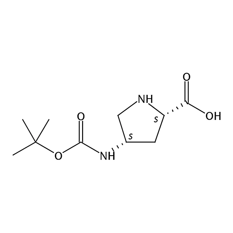 RHAWN (2S,4S)-4-((tert-Butoxycarbonyl)amino)pyrrolidine-2-carboxylic acid