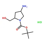 RHAWN (2S,4R)-1-Boc-2-Hydroxymethyl-4-aminopyrrolidine hydrochloride