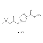 RHAWN (2S,4S)-Methyl 4-((tert-butoxycarbonyl)amino)pyrrolidine-2-carboxylate hydrochloride