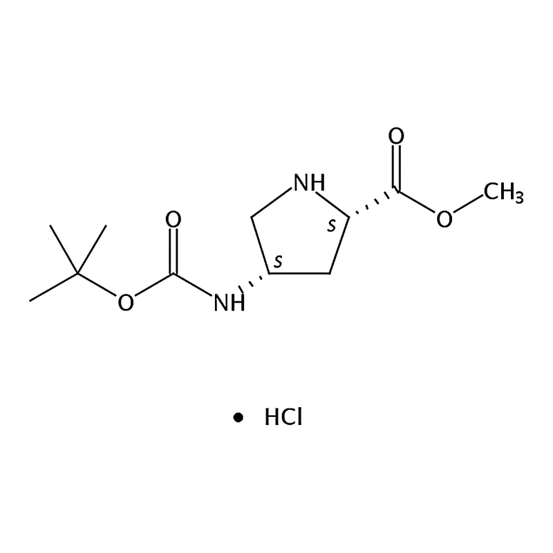 RHAWN (2S,4S)-Methyl 4-((tert-butoxycarbonyl)amino)pyrrolidine-2-carboxylate hydrochloride