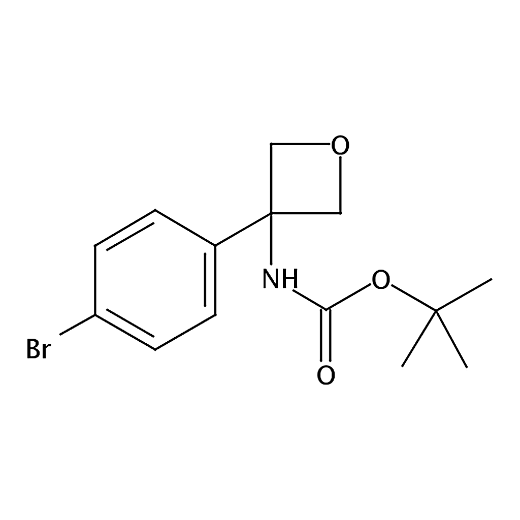 RHAWN tert-Butyl (3-(4-bromophenyl)oxetan-3-yl)carbamate