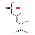 RHAWN (E)-2-amino-4-methyl-5-phosphono-3-pentenoic acid