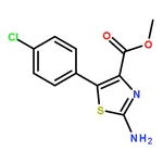 RHAWN Methyl 2-amino-5-(4-chlorophenyl)thiazole-4-carboxylate