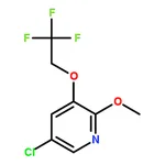RHAWN 5-Chloro-2-methoxy-3-(2,2,2-trifluoroethoxy)pyridine
