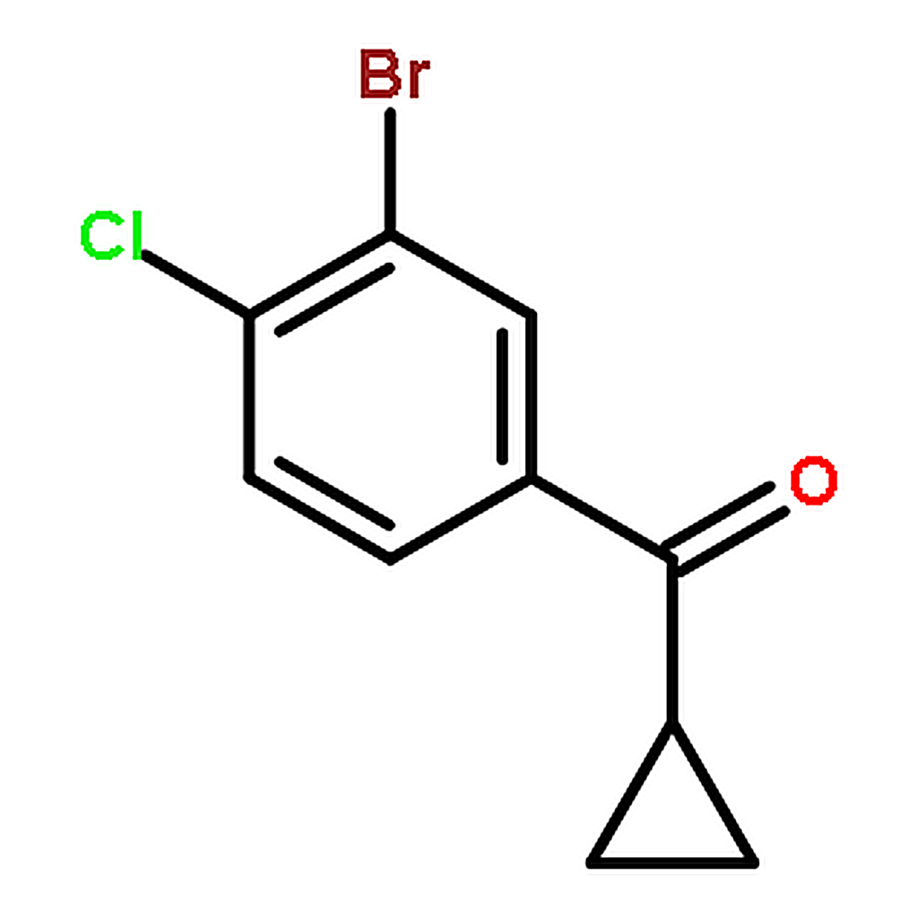 RHAWN 2-Bromo-1-chloro-4-(cyclopropylcarbonyl)benzene