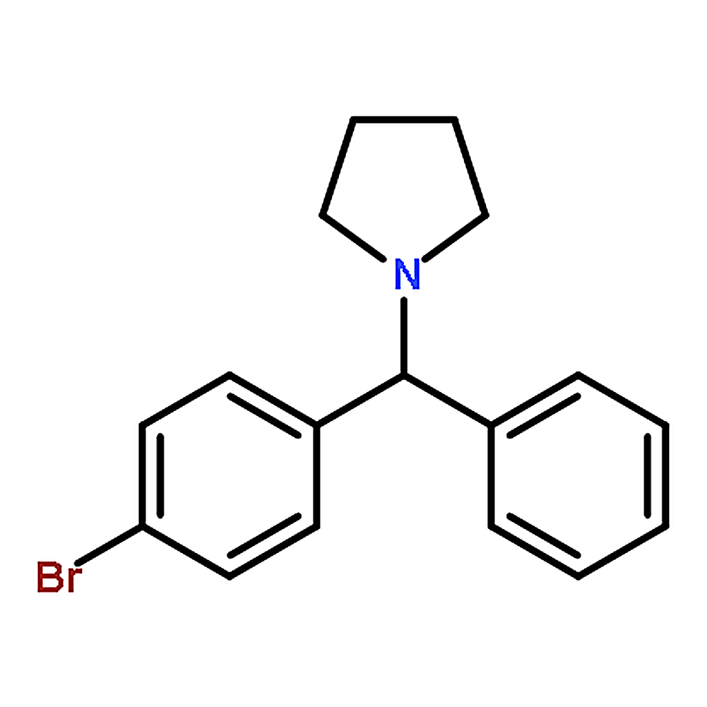 RHAWN 1-((4-Bromophenyl)(phenyl)methyl)pyrrolidine