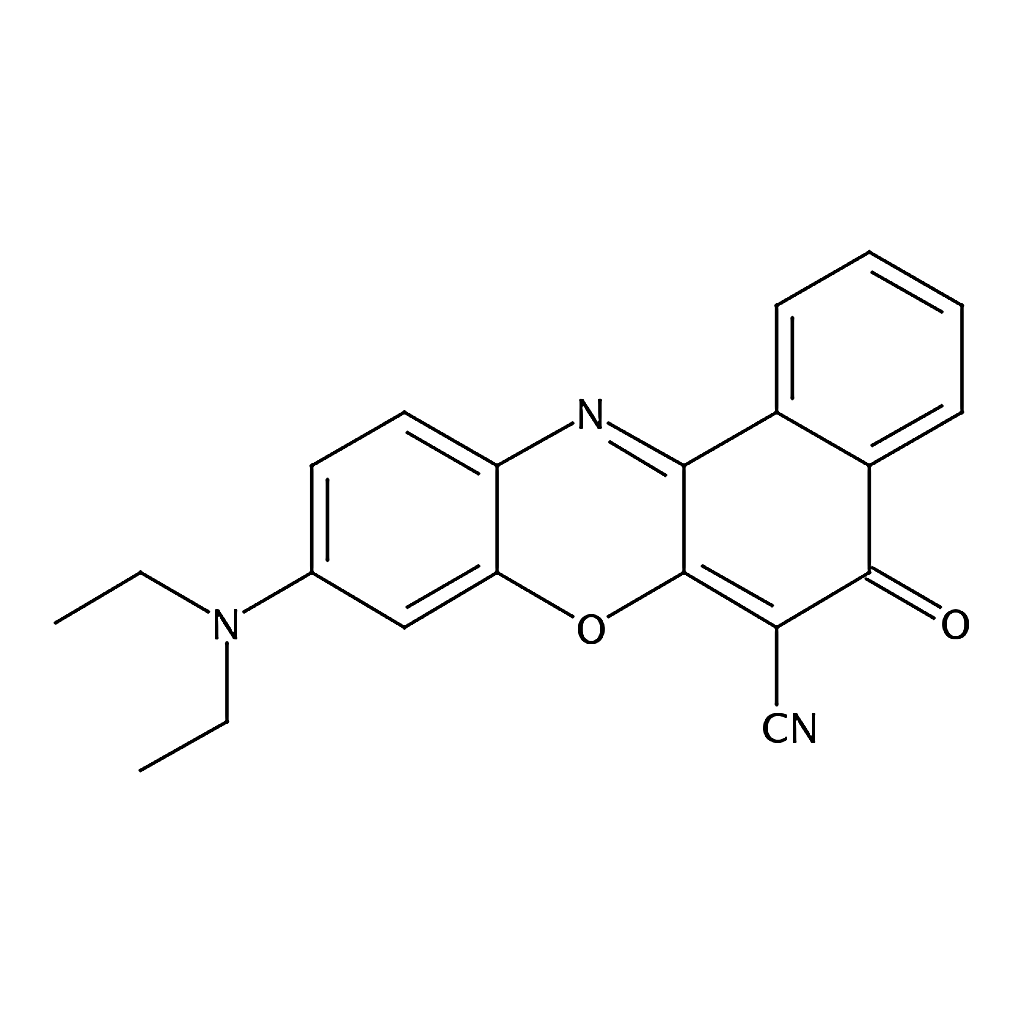 RHAWN 6-Cyano-9-(diethylamino)-5<i>H</i>-benzo[<i>a</i>]phenoxazin-5-one