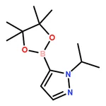 RHAWN 1-Isopropyl-5-(4,4,5,5-tetramethyl-1,3,2-dioxaborolan-2-yl)-1H-pyrazole