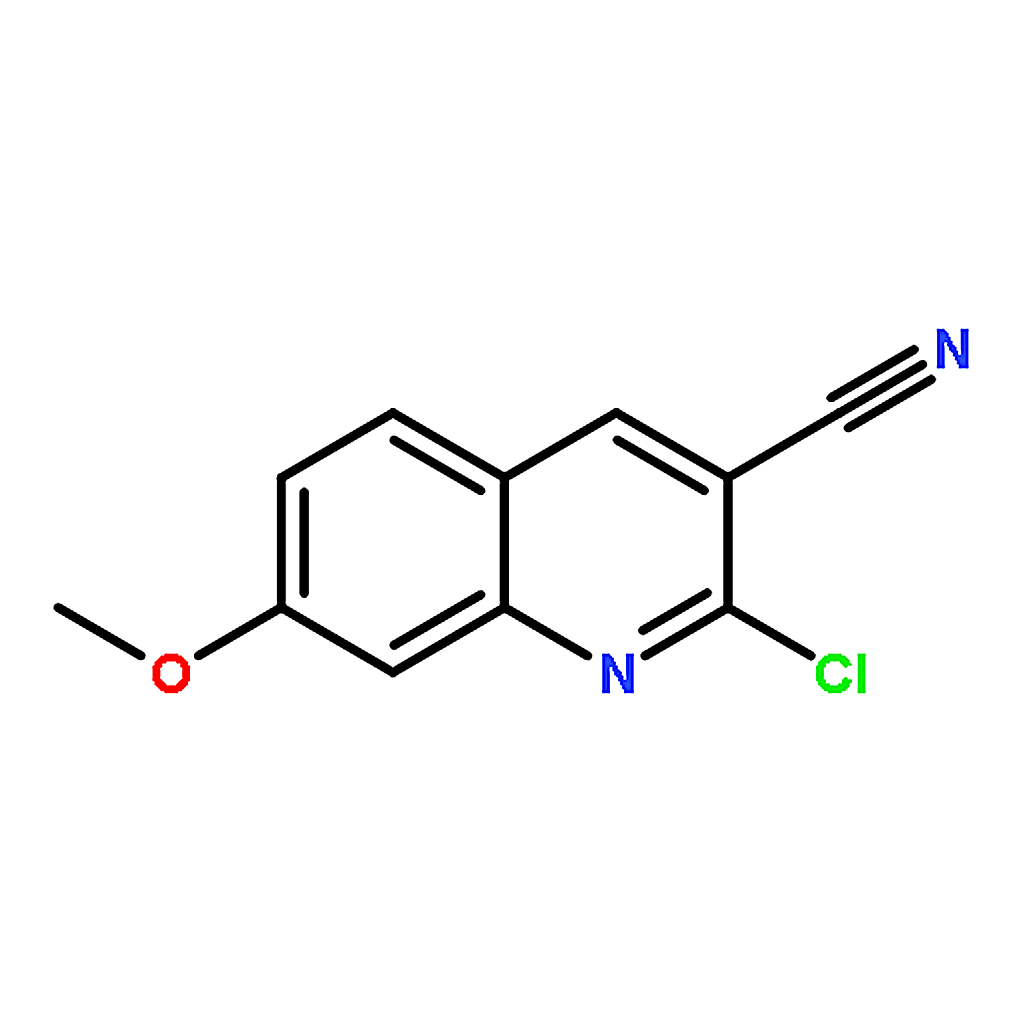 RHAWN 2-Chloro-7-methoxyquinoline-3-carbonitrile