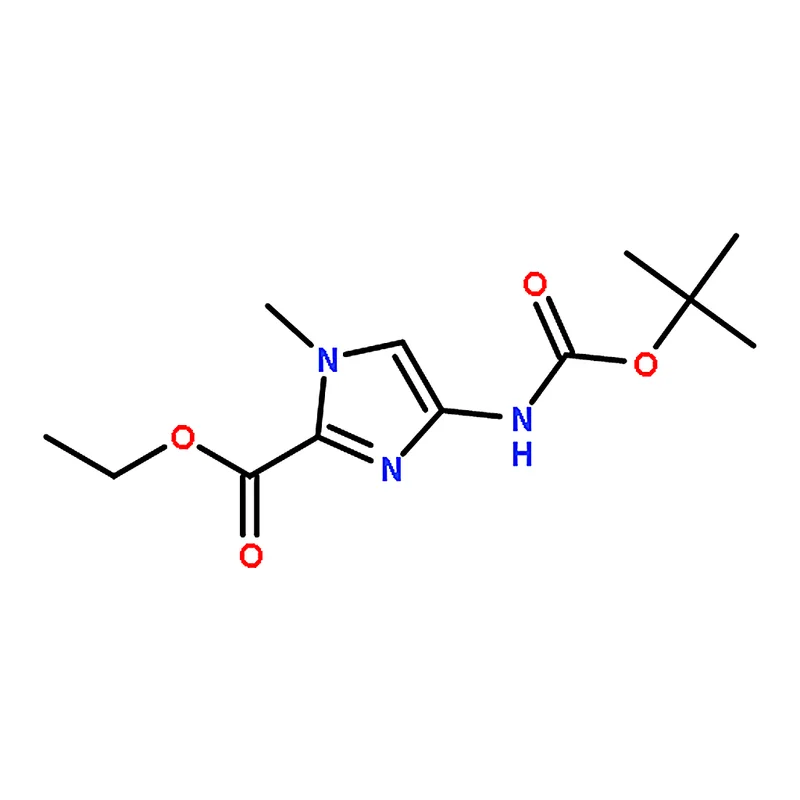 RHAWN Ethyl 4-((tert-butoxycarbonyl)amino)-1-methyl-1H-imidazole-2-carboxylate