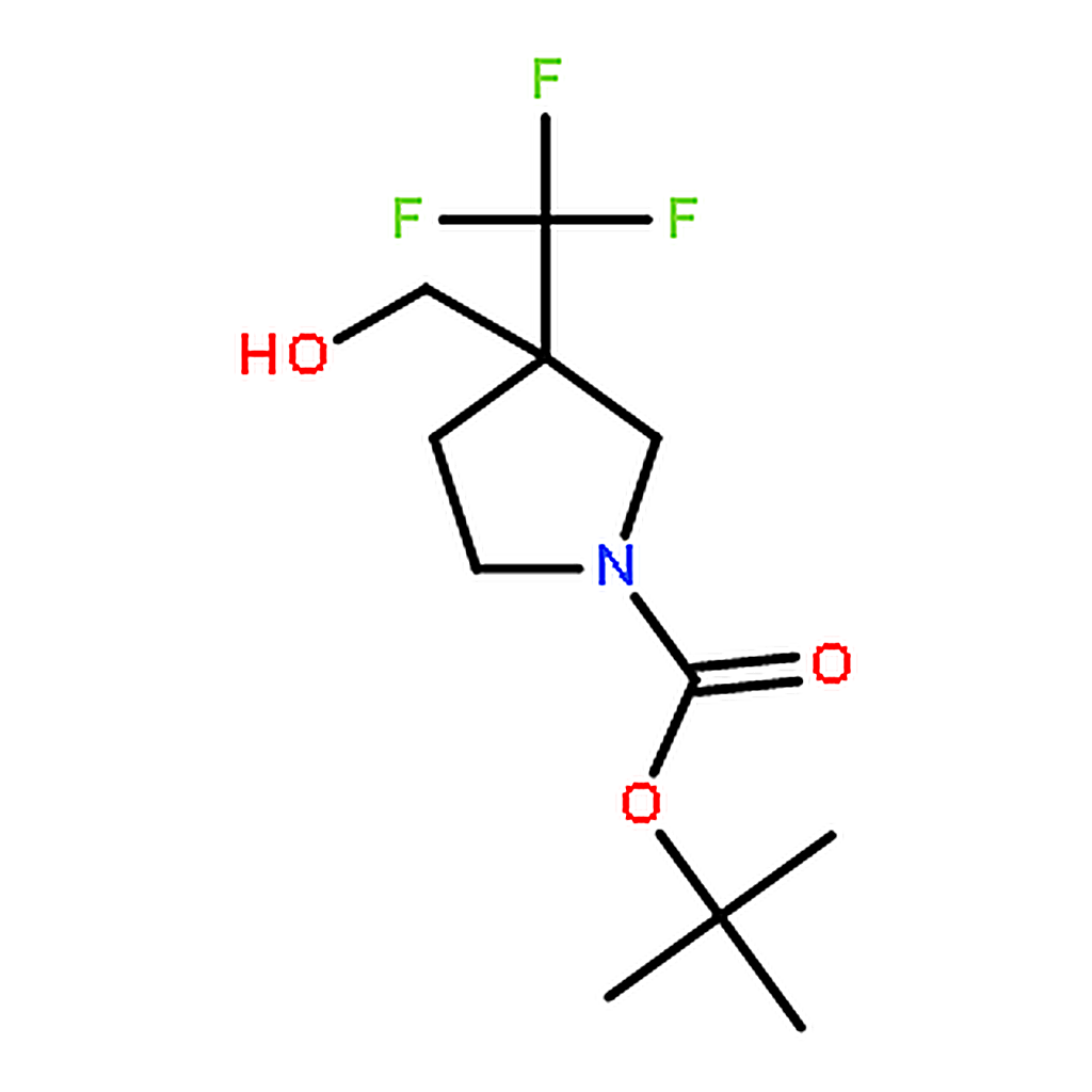 RHAWN tert-Butyl 3-(hydroxymethyl)-3-(trifluoromethyl)pyrrolidine-1-carboxylate
