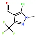 RHAWN 5-Chloro-1-methyl-3-(trifluoromethyl)-1H-pyrazole-4-carbaldehyde