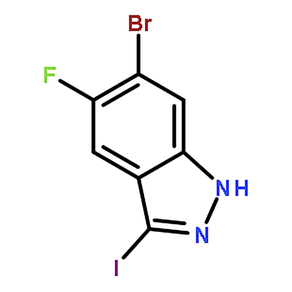 RHAWN 6-Bromo-5-fluoro-3-iodo-1H-indazole
