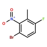 RHAWN 1-Bromo-4-fluoro-3-methyl-2-nitrobenzene