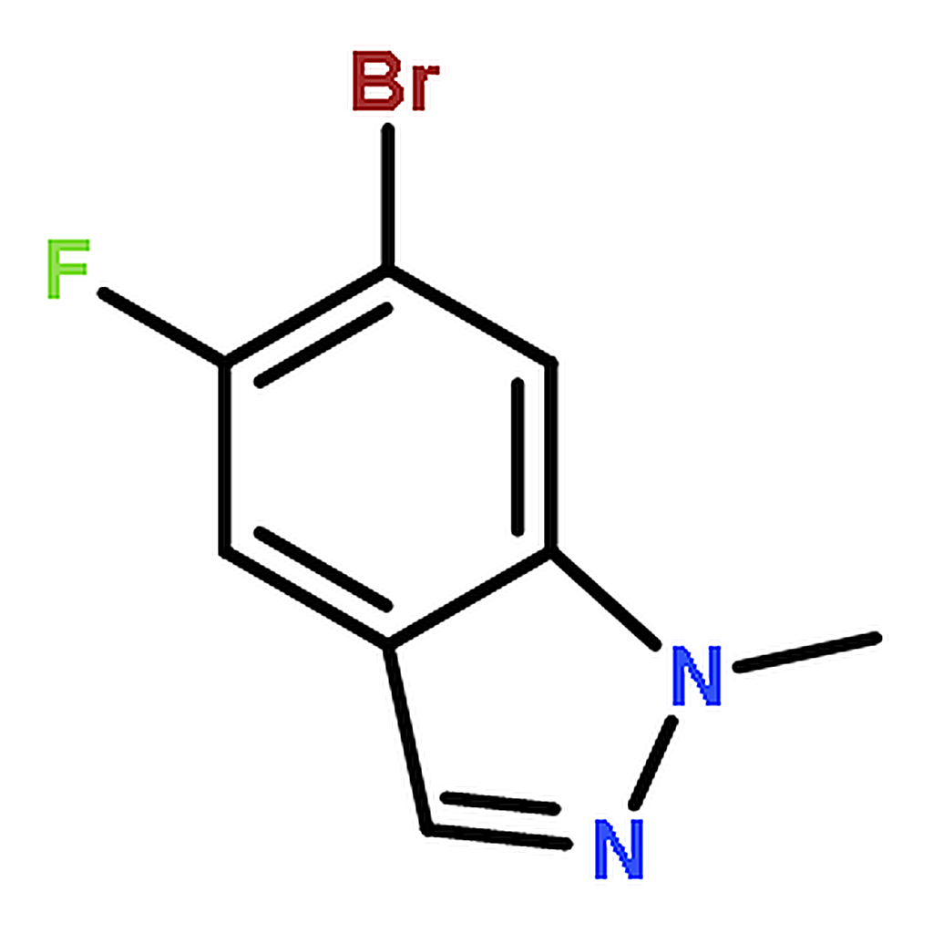RHAWN 6-Bromo-5-fluoro-1-methyl-1H-indazole