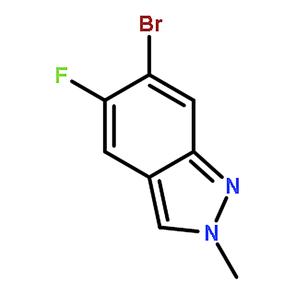 RHAWN 6-Bromo-5-fluoro-2-methyl-2H-indazole