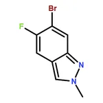 RHAWN 6-Bromo-5-fluoro-2-methyl-2H-indazole