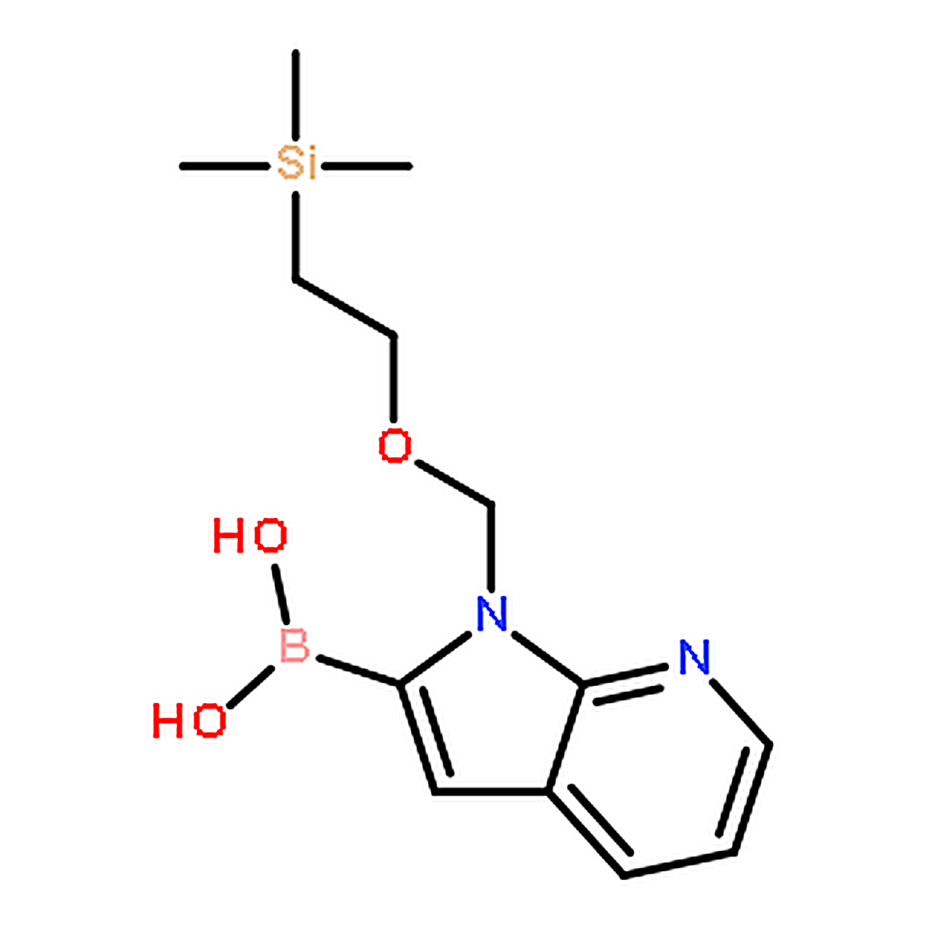 RHAWN (1-((2-(Trimethylsilyl)Ethoxy)Methyl)-1H-Pyrrolo[2，3-B]Pyridin-2-Yl)Boronic Acid