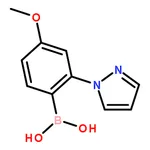 RHAWN (4-Methoxy-2-(1H-pyrazol-1-yl)phenyl)boronic acid