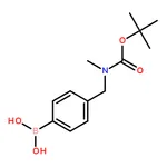 RHAWN (4-(((tert-Butoxycarbonyl)(methyl)amino)methyl)phenyl)boronic acid