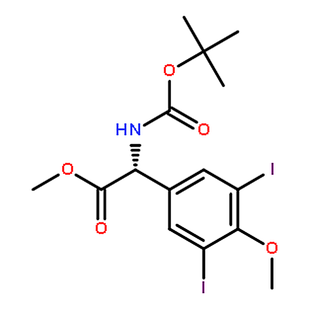 RHAWN (S)-Methyl 2-((tert-butoxycarbonyl)amino)-3-(4-hydroxy-3,5-diiodophenyl)propanoate