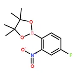 RHAWN 2-(4-Fluoro-2-nitrophenyl)-4,4,5,5-tetramethyl-1,3,2-dioxaborolane