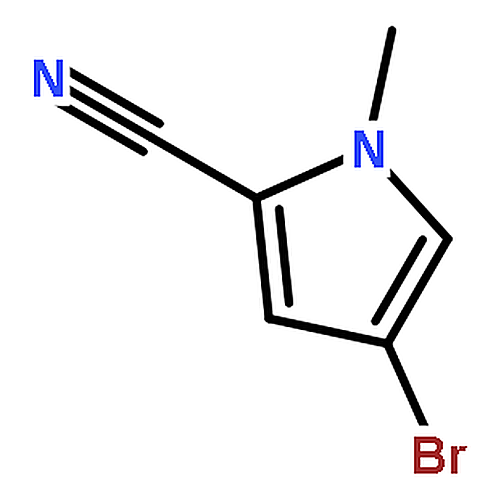RHAWN 4-Bromo-1-Methyl-1H-Pyrrole-2-Carbonitrile
