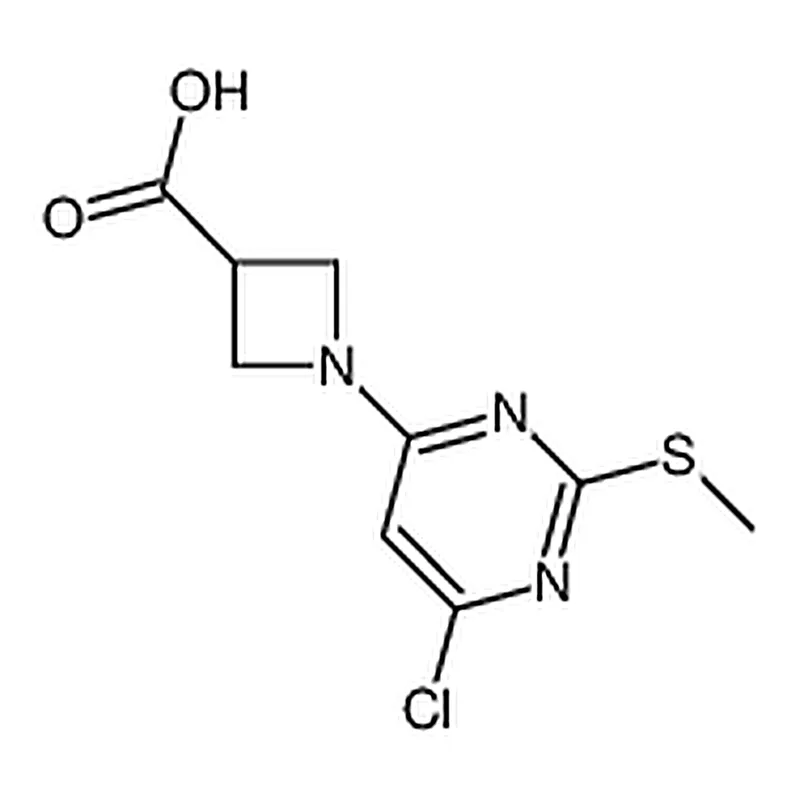 RHAWN 1-(6-Chloro-2-(methylthio)pyrimidin-4-yl)azetidine-3-carboxylic acid