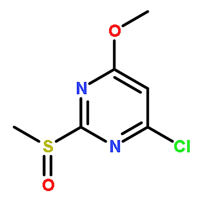 RHAWN 4-Chloro-2-methanesulfinyl-6-methoxy-pyrimidine
