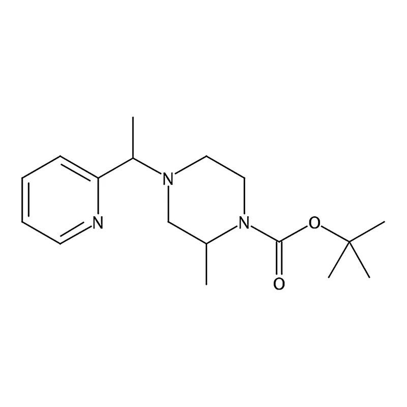 RHAWN tert-Butyl 2-methyl-4-(1-(pyridin-2-yl)ethyl)piperazine-1-carboxylate
