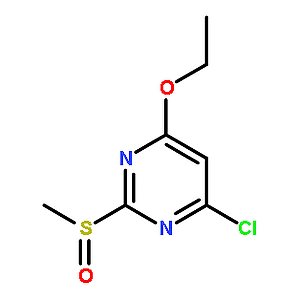 RHAWN 4-Chloro-6-ethoxy-2-methanesulfinyl-pyrimidine