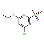 RHAWN (6-Chloro-2-methanesulfonyl-pyrimidin-4-yl)-ethyl-amine