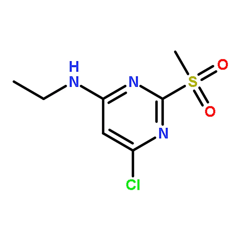 RHAWN (6-Chloro-2-methanesulfonyl-pyrimidin-4-yl)-ethyl-amine